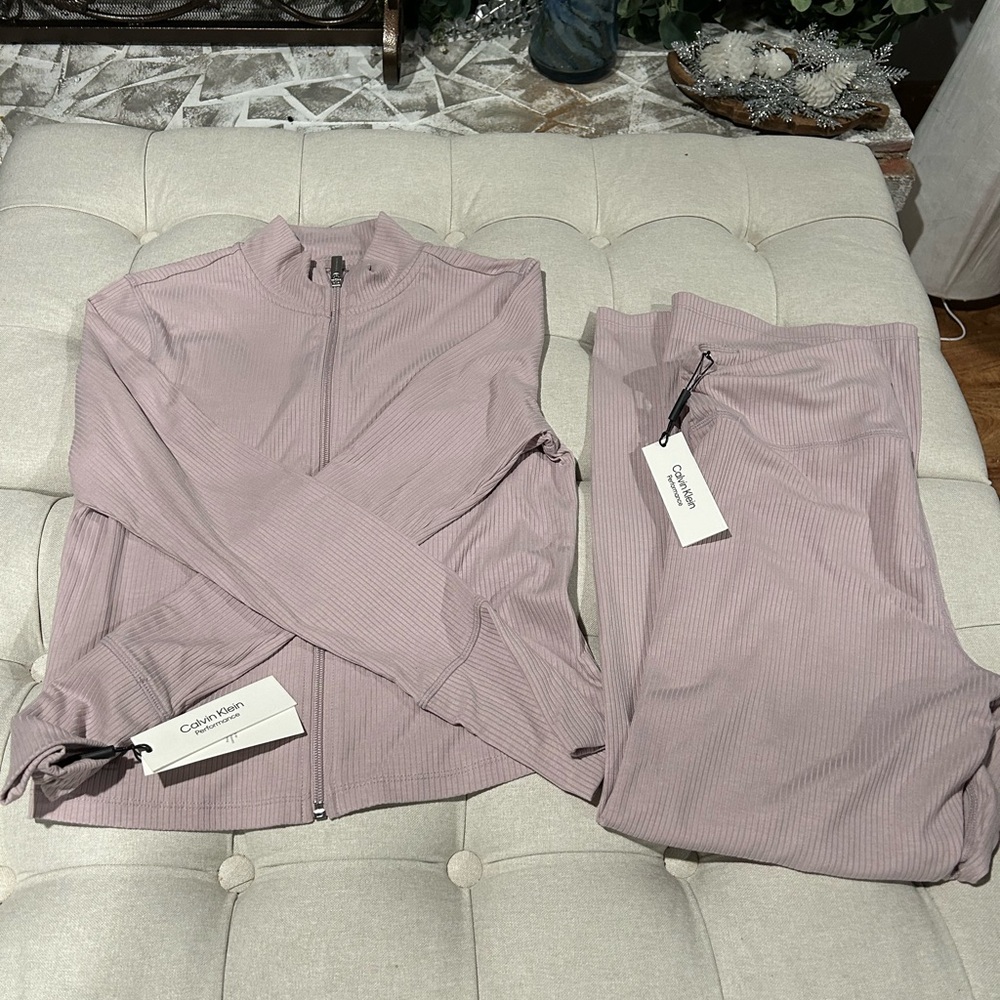 Calvin Klein Pink Track Pants & Joggers Set